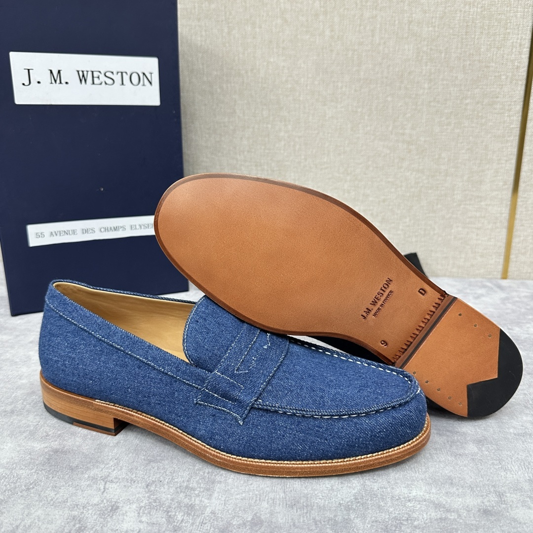 💋💍J.M.Westo*n 威士-顿 品牌经典 180 系列乐福鞋皮鞋 法国顶级皮鞋品牌 威士-顿皮鞋品
