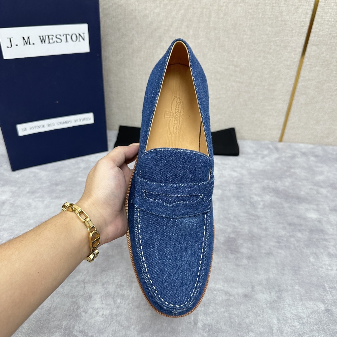 💋💍J.M.Westo*n 威士-顿 品牌经典 180 系列乐福鞋皮鞋 法国顶级皮鞋品牌 威士-顿皮鞋品