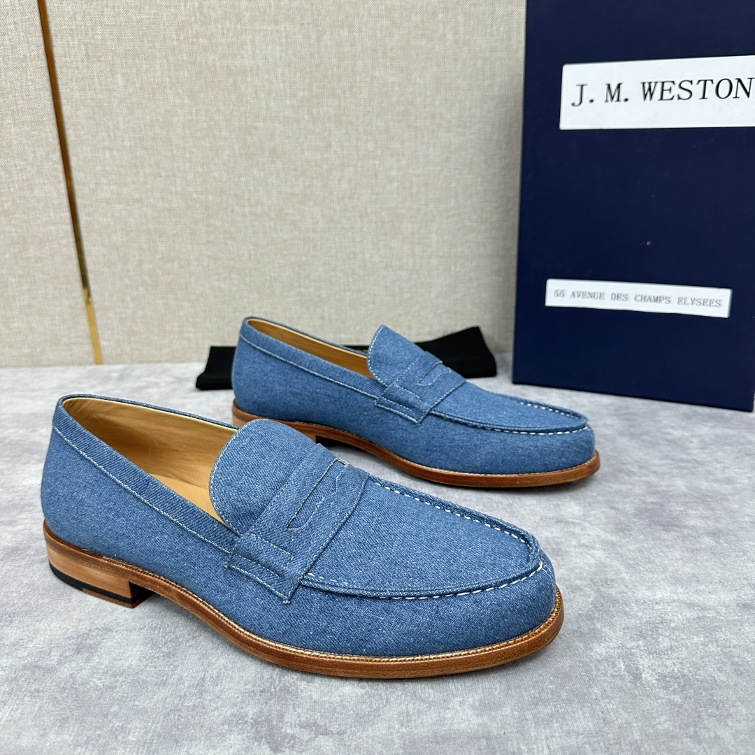 💋💍J.M.Westo*n 威士-顿 品牌经典 180 系列乐福鞋皮鞋 法国顶级皮鞋品牌 威士-顿皮鞋品