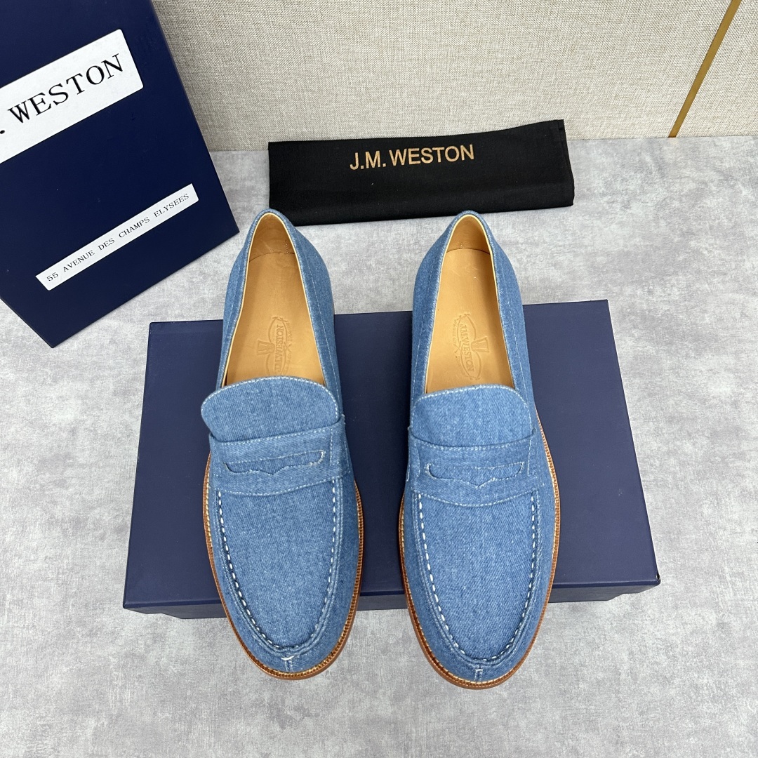 💋💍J.M.Westo*n 威士-顿 品牌经典 180 系列乐福鞋皮鞋 法国顶级皮鞋品牌 威士-顿皮鞋品