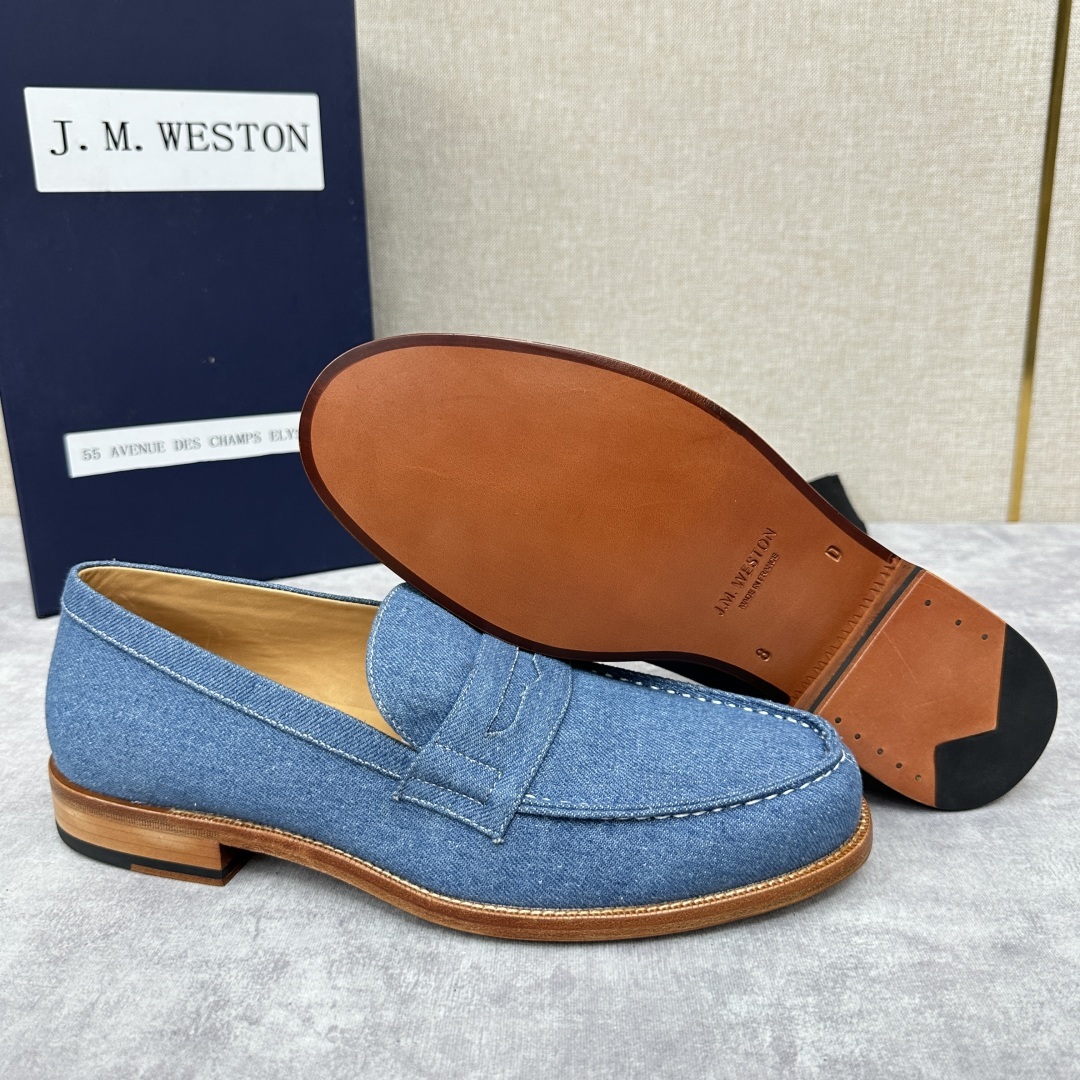 💋💍J.M.Westo*n 威士-顿 品牌经典 180 系列乐福鞋皮鞋 法国顶级皮鞋品牌 威士-顿皮鞋品