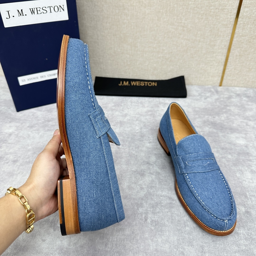 💋💍J.M.Westo*n 威士-顿 品牌经典 180 系列乐福鞋皮鞋 法国顶级皮鞋品牌 威士-顿皮鞋品