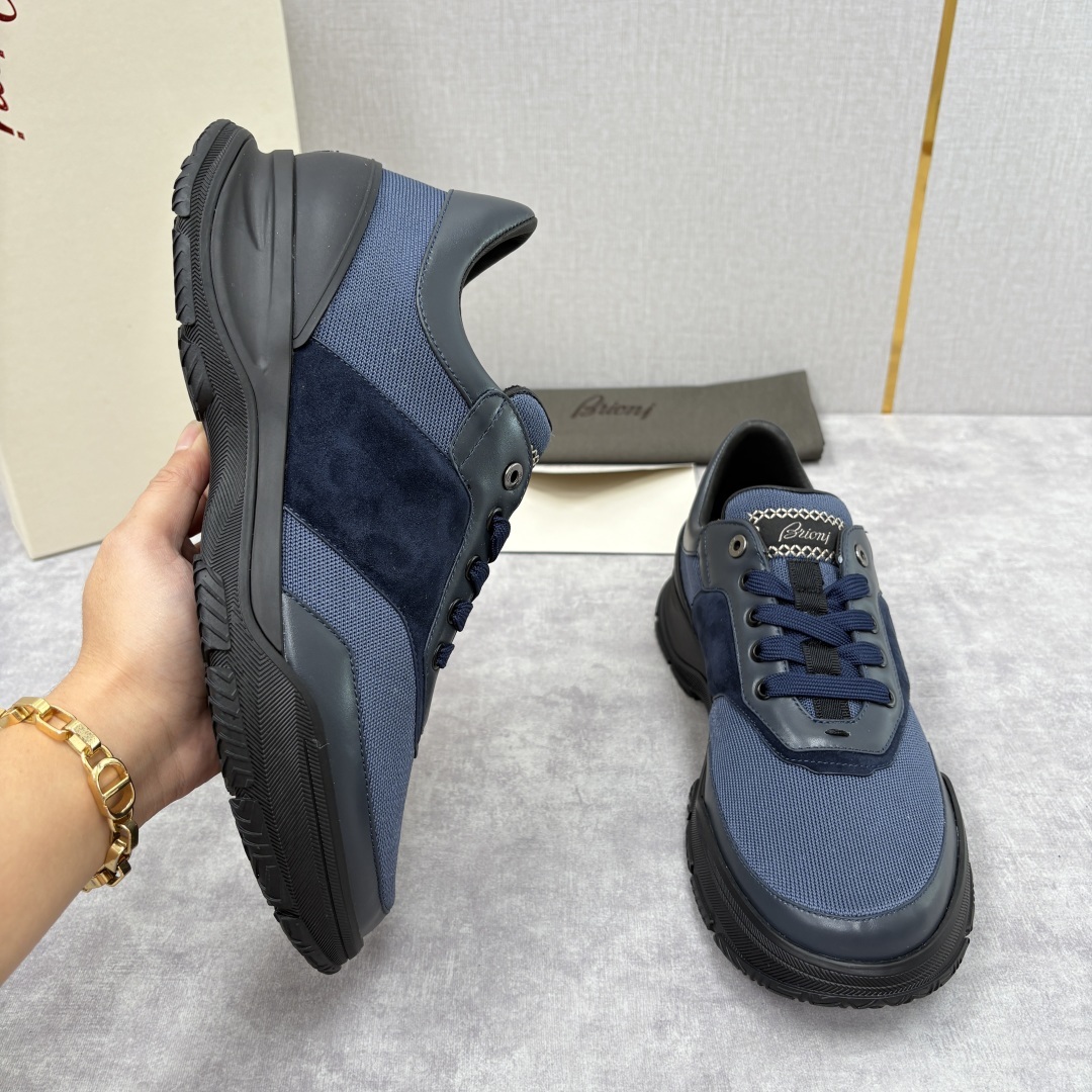 💋💍 Brion* (布里-奥尼) 男士新款休闲运动鞋 该品牌于1945年创立于意大利罗马的男装奢侈品牌
