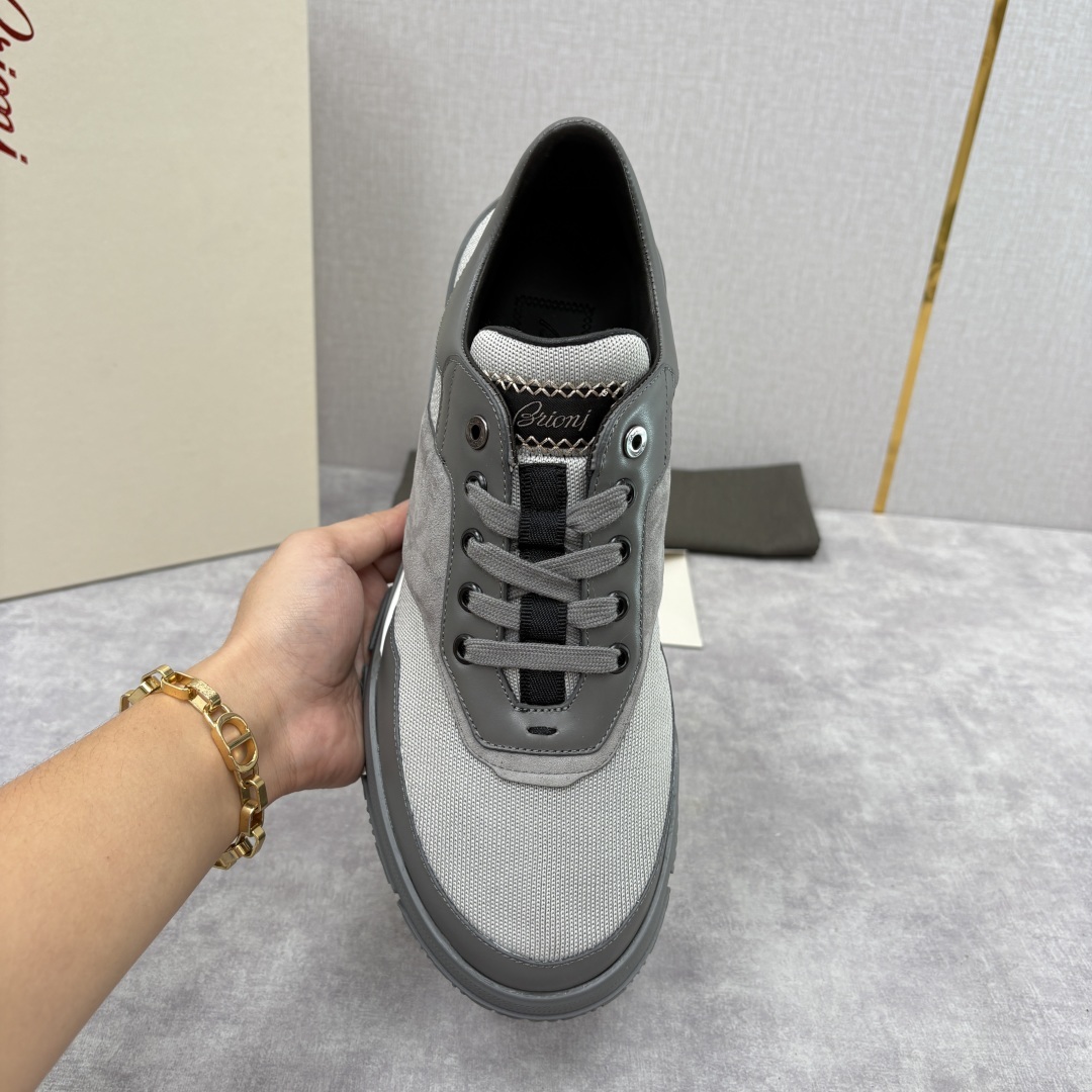 💋💍 Brion* (布里-奥尼) 男士新款休闲运动鞋 该品牌于1945年创立于意大利罗马的男装奢侈品牌