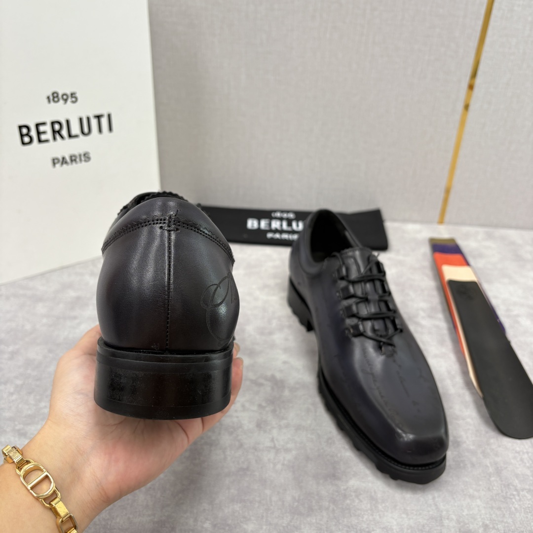 💋💍BERLUT* 布鲁提 special order 专柜定制款牛津鞋 男士正装鞋皮鞋👞 「世界最贵手