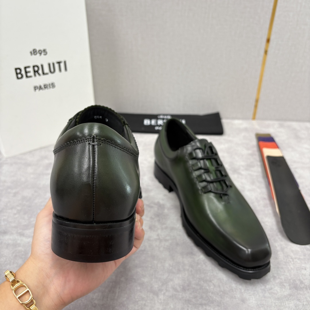 💋💍BERLUT* 布鲁提 special order 专柜定制款牛津鞋 男士正装鞋皮鞋👞 「世界最贵手