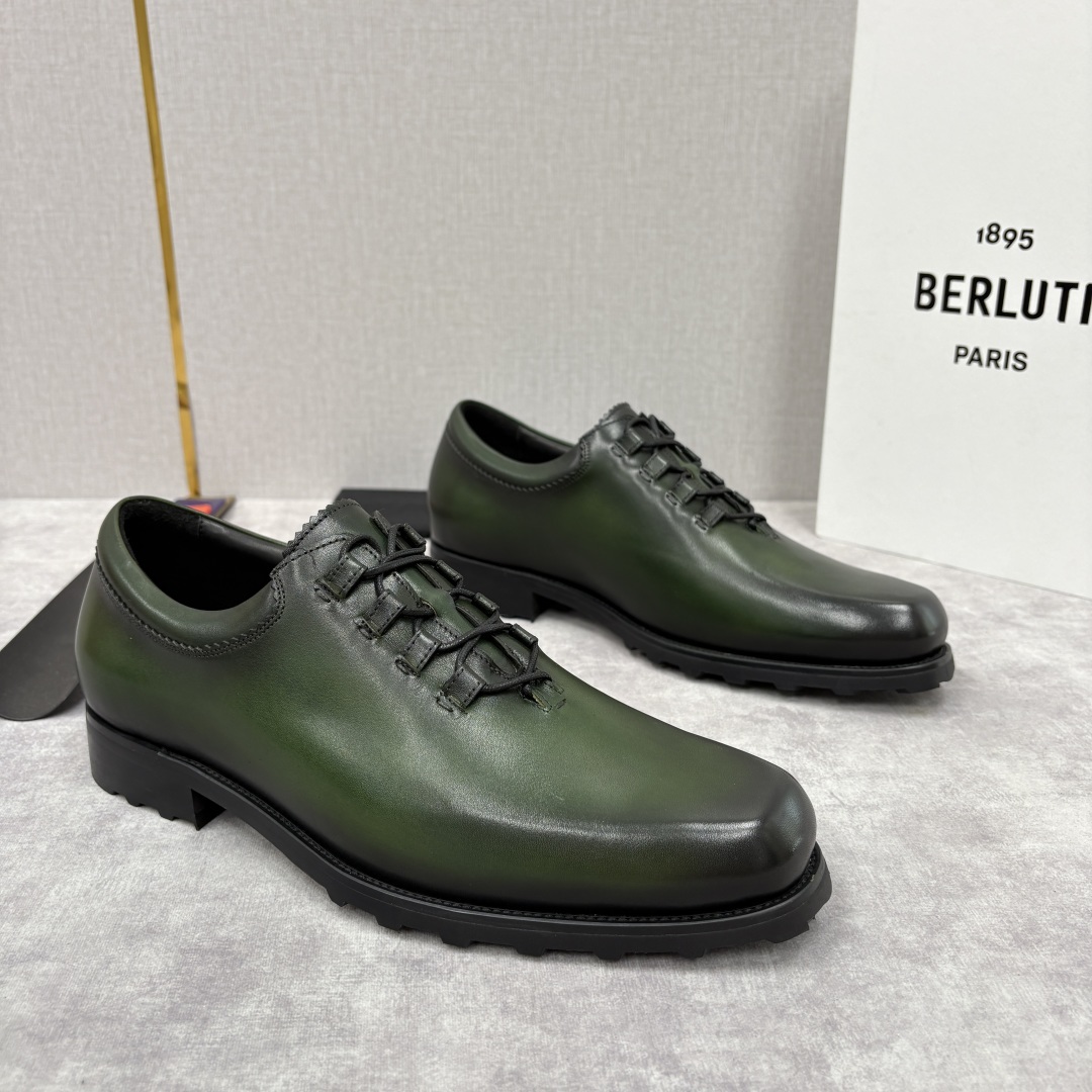 💋💍BERLUT* 布鲁提 special order 专柜定制款牛津鞋 男士正装鞋皮鞋👞 「世界最贵手