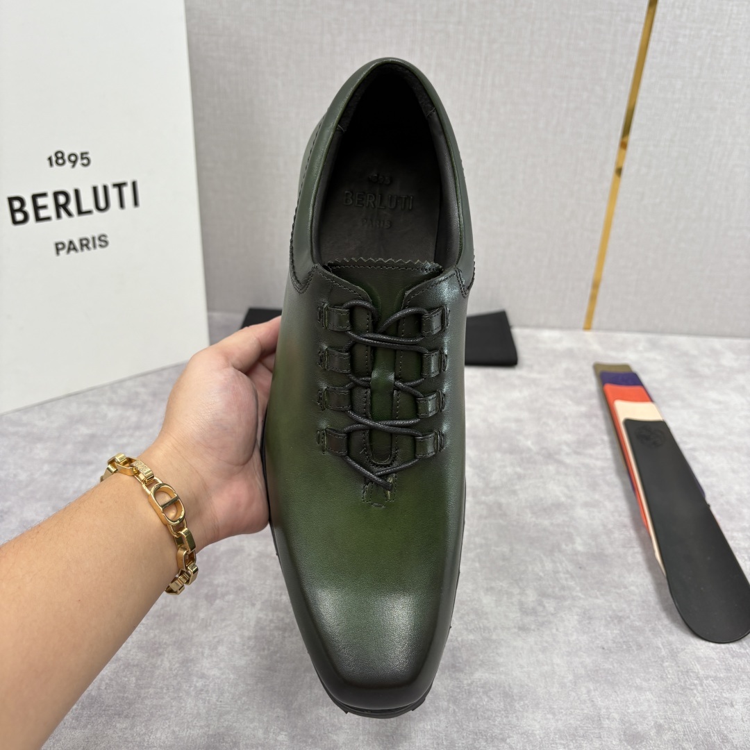 💋💍BERLUT* 布鲁提 special order 专柜定制款牛津鞋 男士正装鞋皮鞋👞 「世界最贵手