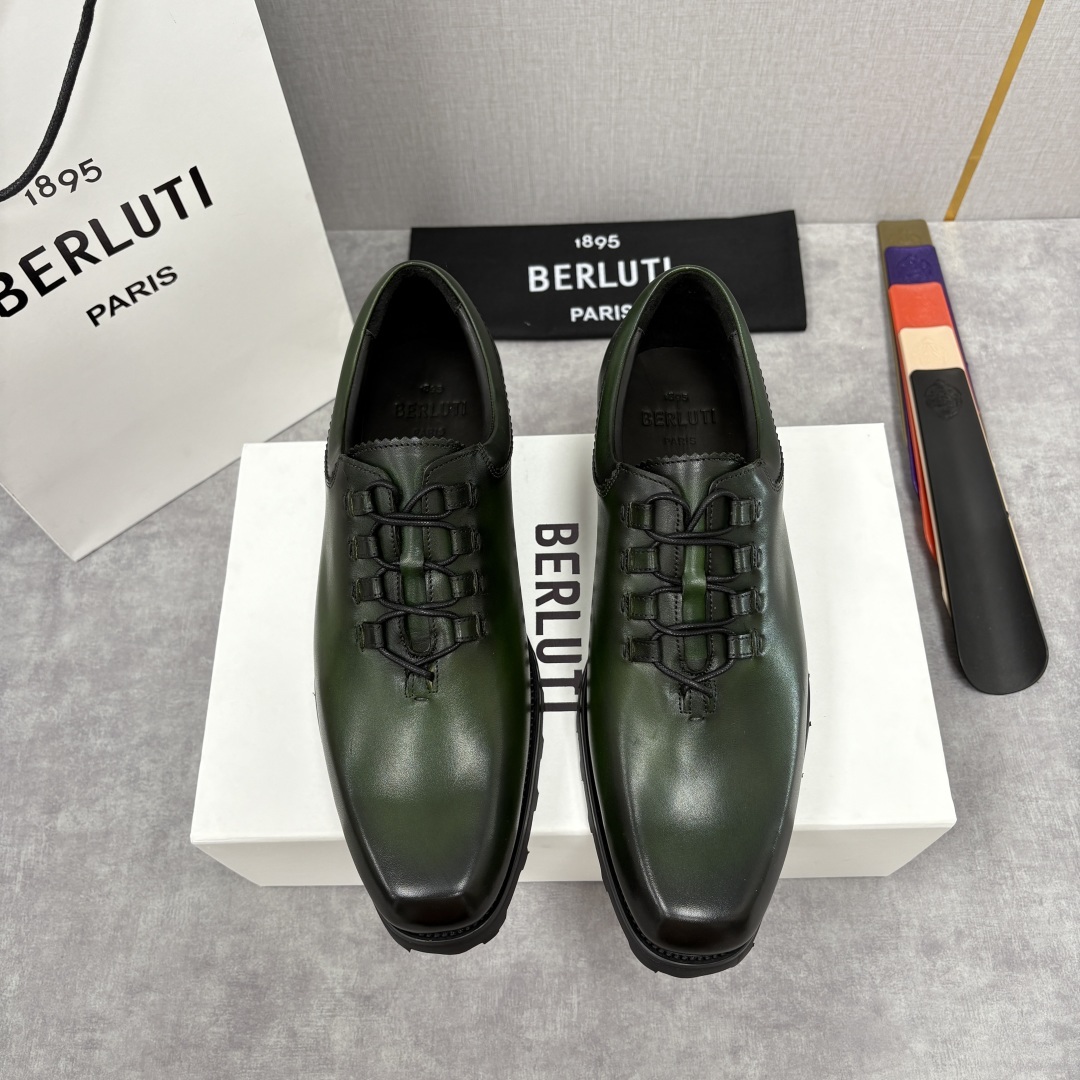 💋💍BERLUT* 布鲁提 special order 专柜定制款牛津鞋 男士正装鞋皮鞋👞 「世界最贵手