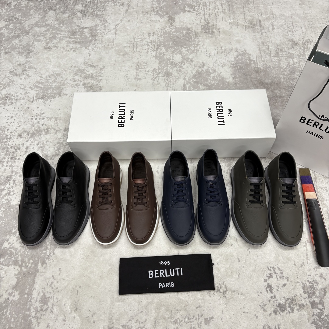 💋💍Berlut* 布鲁提 独家新品 推出Echappée 系列漫步鞋履 官方 10,400 全新的的非