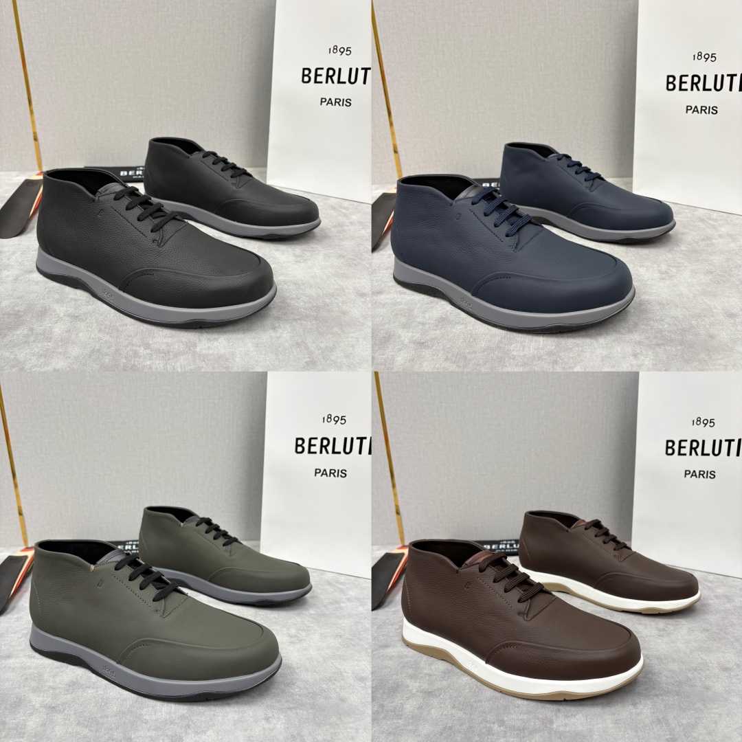 💋💍Berlut* 布鲁提 独家新品 推出Echappée 系列漫步鞋履 官方 10,400 全新的的非