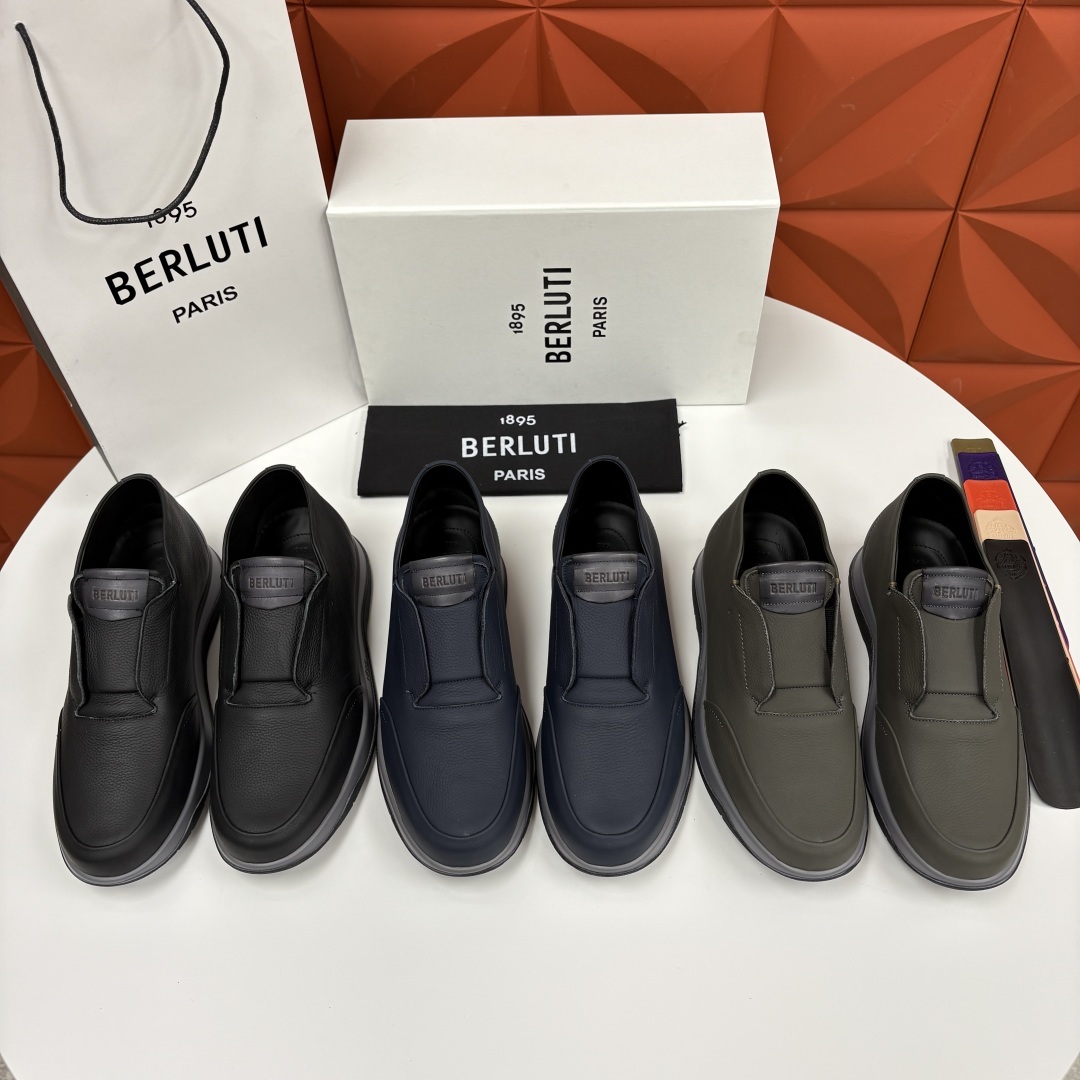 💋💍Berlut* 布鲁提 独家新品 推出Echappée 系列漫步鞋履 官方 10,400 全新的的非