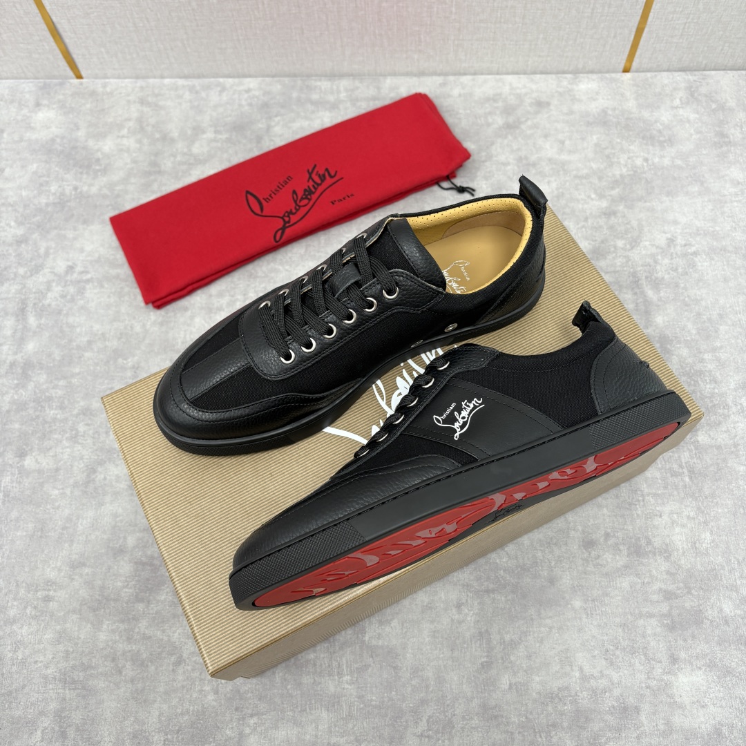 💋💍CL家官方同步新品 🆑Christia* Loubouti*（红底鞋） 男士运动鞋休闲鞋板鞋系列：奢