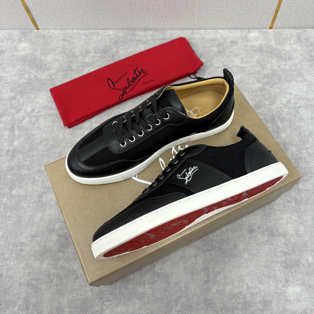 💋💍CL家官方同步新品 🆑Christia* Loubouti*（红底鞋） 男士运动鞋休闲鞋板鞋系列：奢
