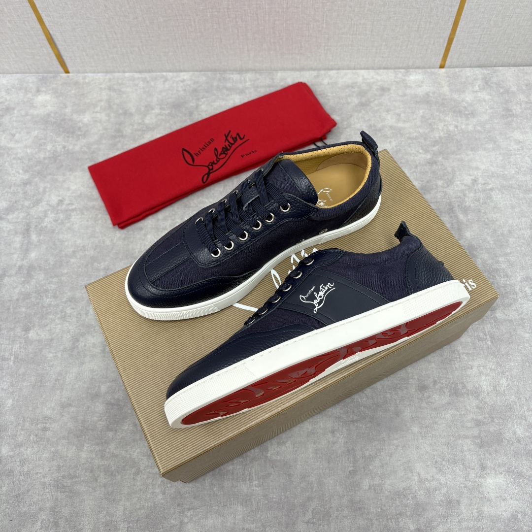 💋💍CL家官方同步新品 🆑Christia* Loubouti*（红底鞋） 男士运动鞋休闲鞋板鞋系列：奢