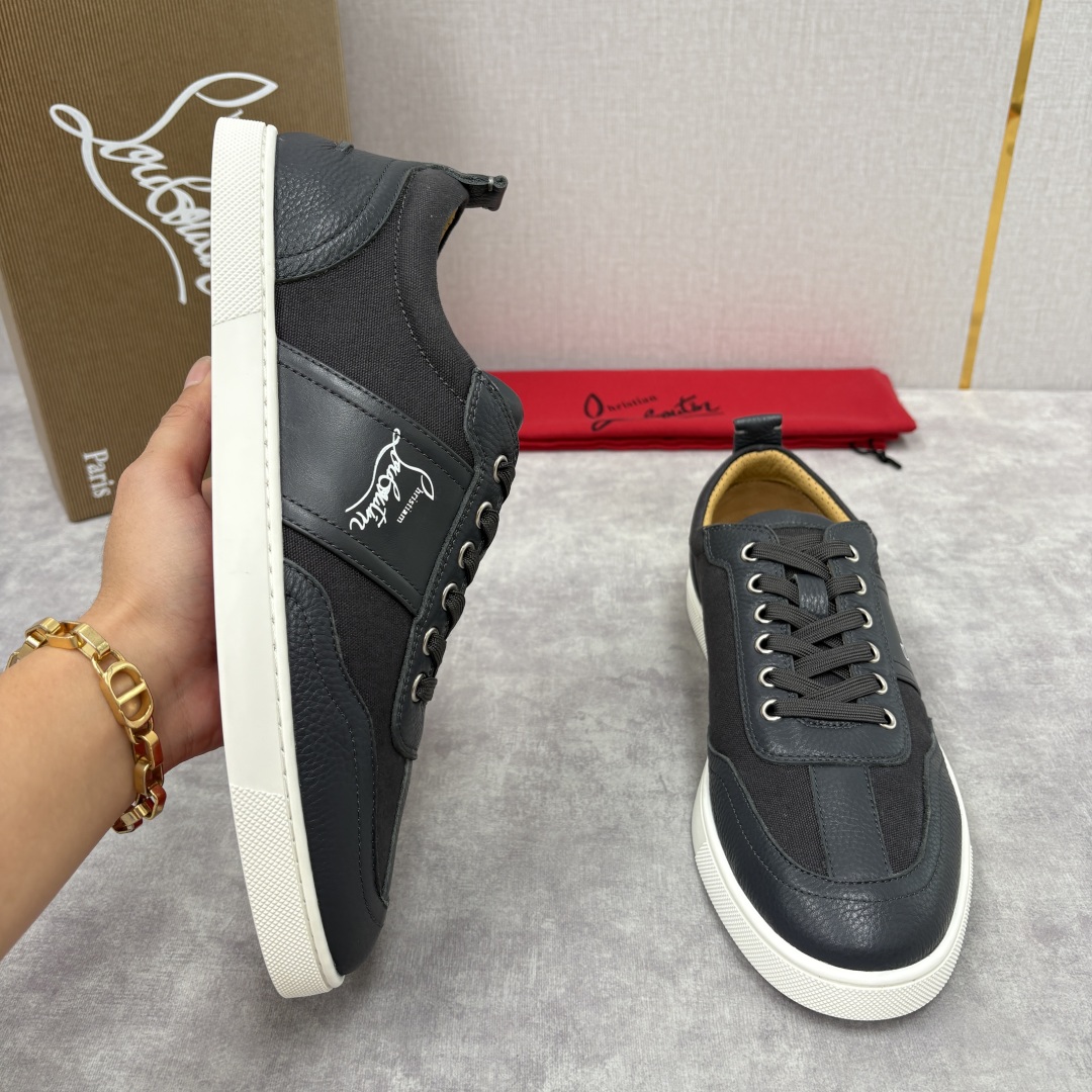 💋💍CL家官方同步新品 🆑Christia* Loubouti*（红底鞋） 男士运动鞋休闲鞋板鞋系列：奢