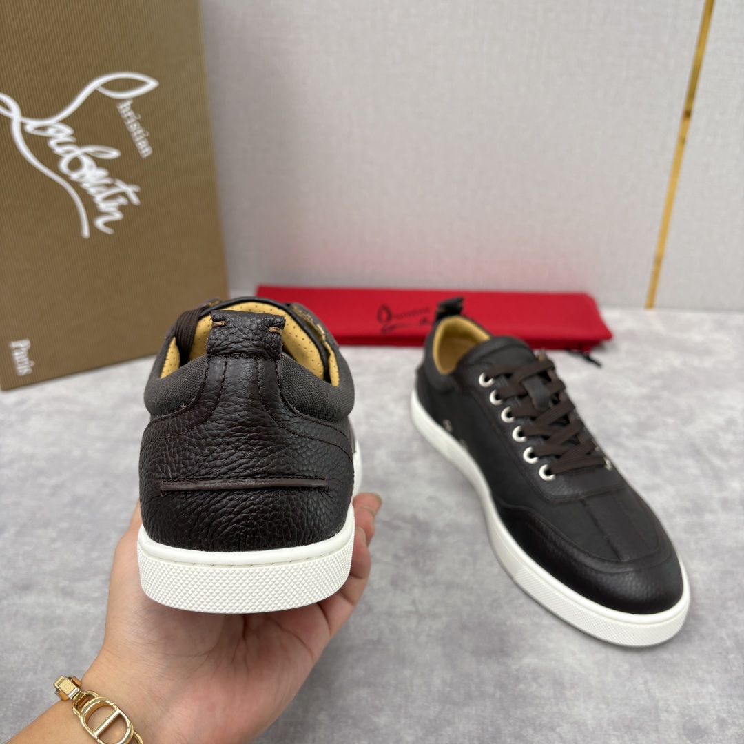 💋💍CL家官方同步新品 🆑Christia* Loubouti*（红底鞋） 男士运动鞋休闲鞋板鞋系列：奢
