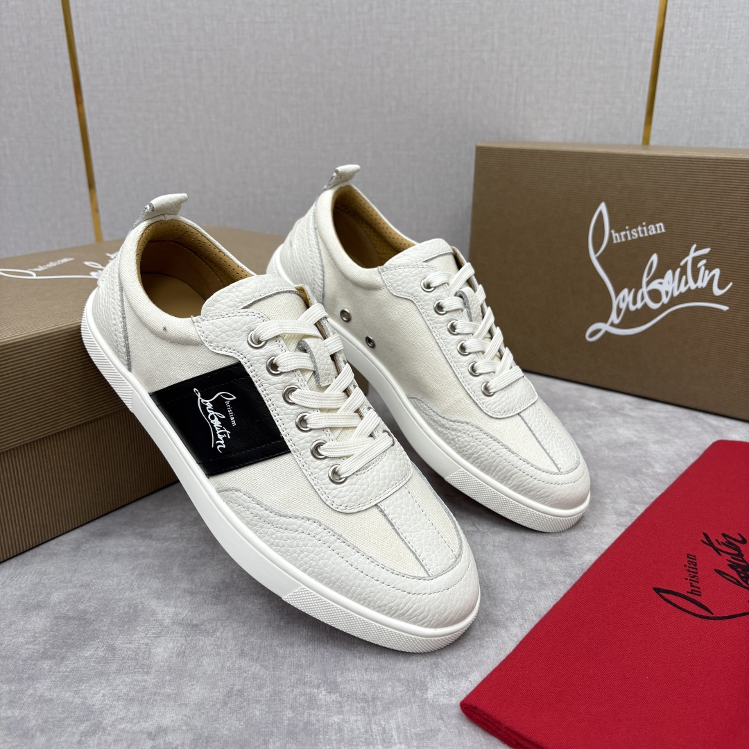 💋💍CL家官方同步新品 🆑Christia* Loubouti*（红底鞋） 男士运动鞋休闲鞋板鞋系列：奢