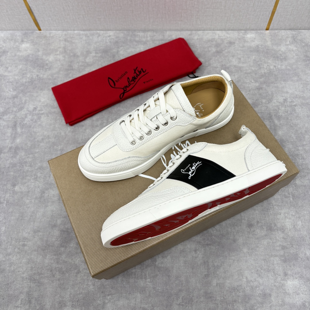 💋💍CL家官方同步新品 🆑Christia* Loubouti*（红底鞋） 男士运动鞋休闲鞋板鞋系列：奢