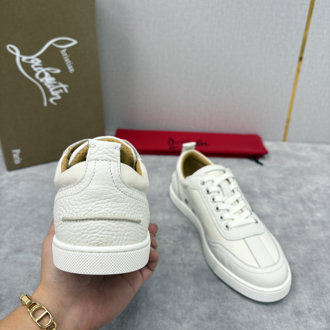 💋💍CL家官方同步新品 🆑Christia* Loubouti*（红底鞋） 男士运动鞋休闲鞋板鞋系列：奢