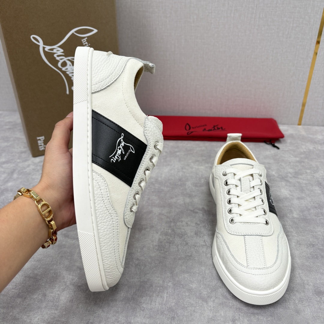 💋💍CL家官方同步新品 🆑Christia* Loubouti*（红底鞋） 男士运动鞋休闲鞋板鞋系列：奢