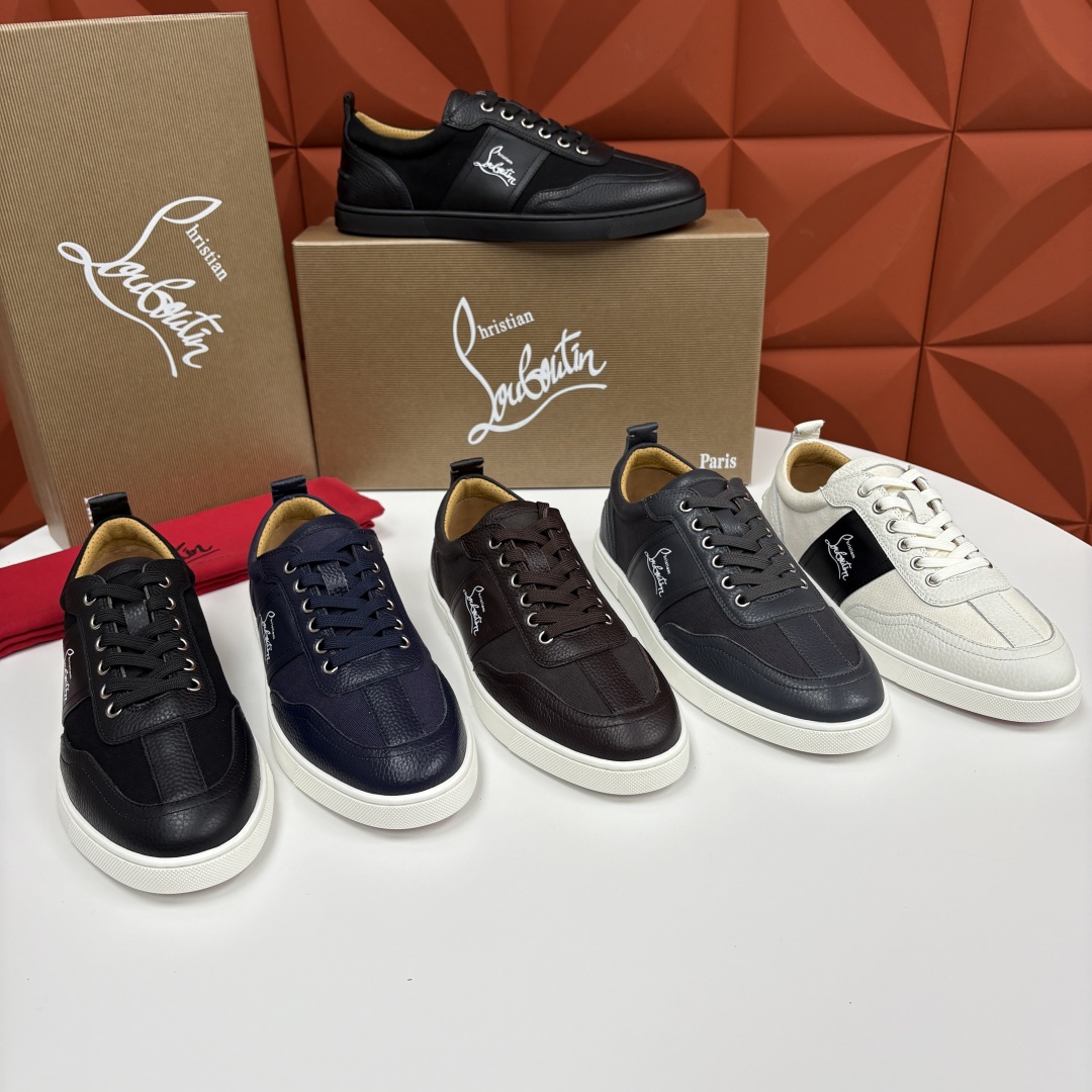 💋💍CL家官方同步新品 🆑Christia* Loubouti*（红底鞋） 男士运动鞋休闲鞋板鞋系列：奢