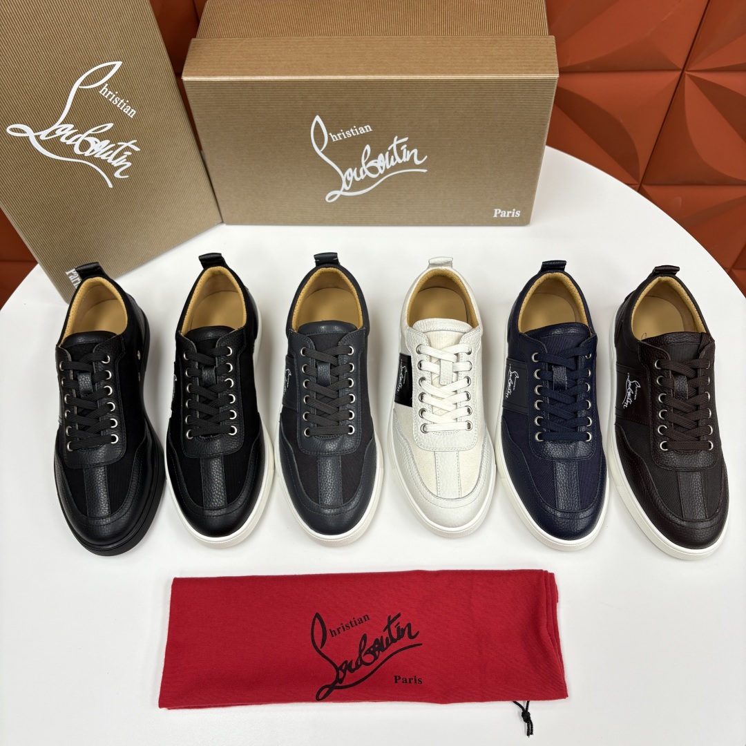 💋💍CL家官方同步新品 🆑Christia* Loubouti*（红底鞋） 男士运动鞋休闲鞋板鞋系列：奢