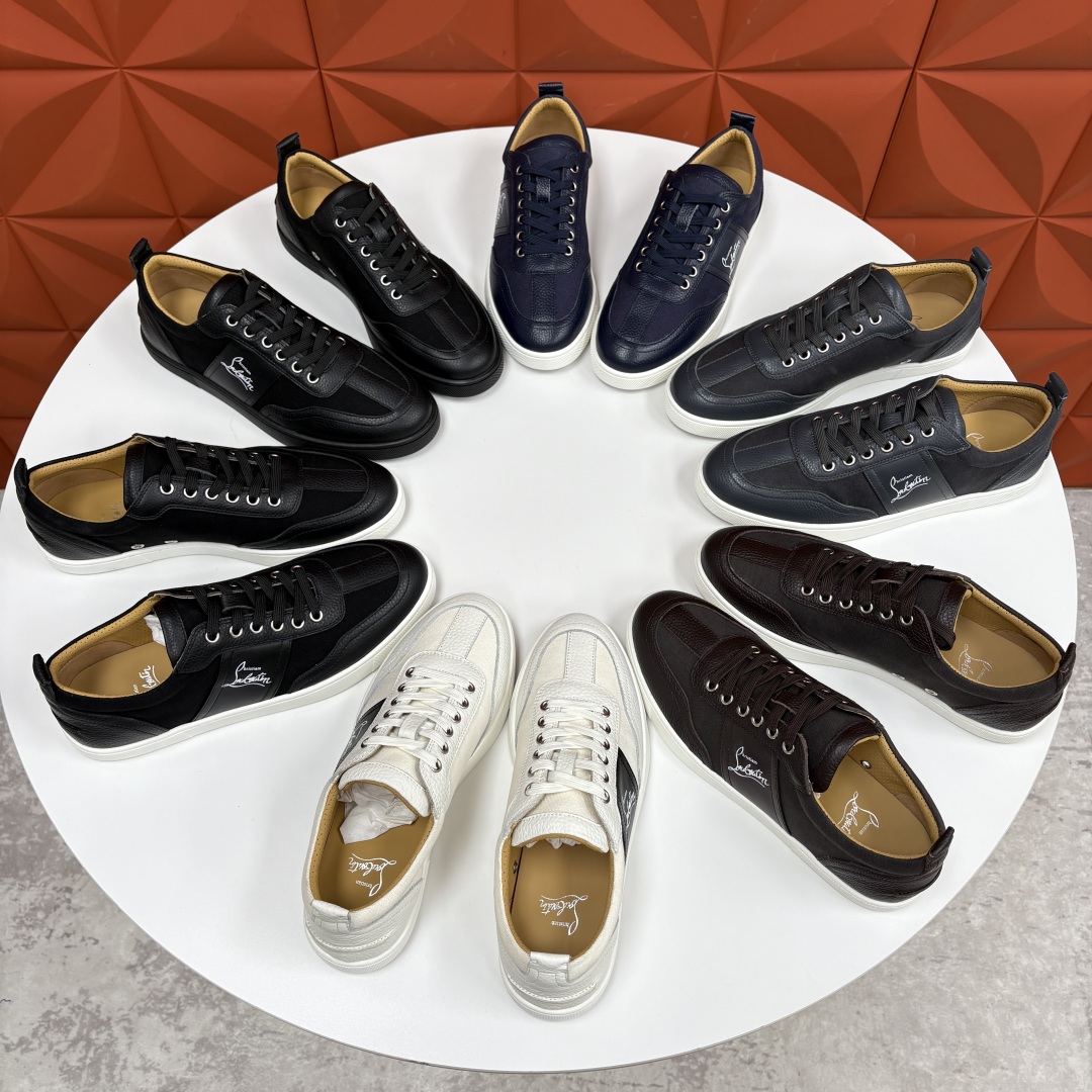 💋💍CL家官方同步新品 🆑Christia* Loubouti*（红底鞋） 男士运动鞋休闲鞋板鞋系列：奢