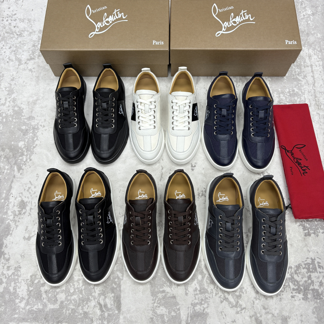 💋💍CL家官方同步新品 🆑Christia* Loubouti*（红底鞋） 男士运动鞋休闲鞋板鞋系列：奢