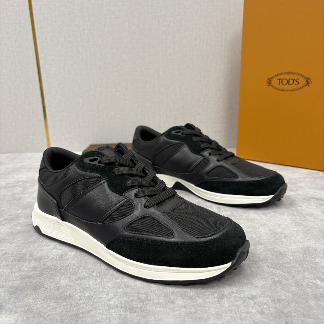 💋💍TOD*S 托德-斯 男士新品休闲运动鞋 官方 7,900 多种材质拼接撞色设计 本款运动休闲鞋糅合
