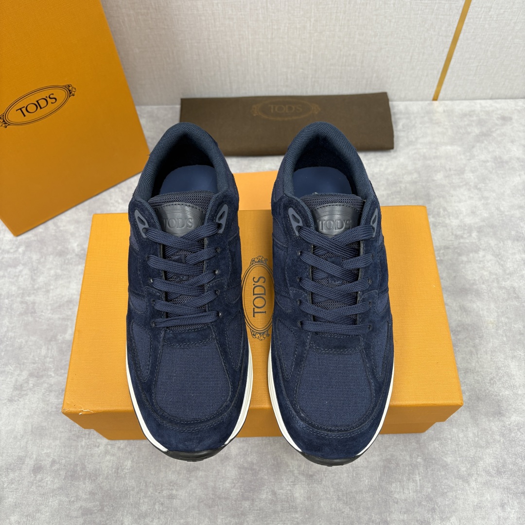 💋💍TOD*S 托德-斯 男士新品休闲运动鞋 官方 7,900 多种材质拼接撞色设计 本款运动休闲鞋糅合