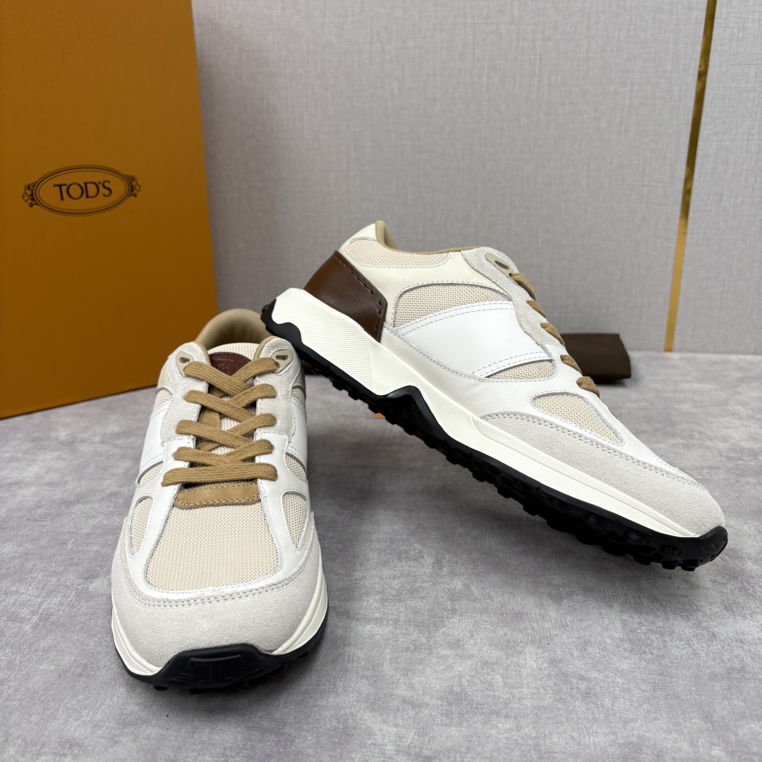 💋💍TOD*S 托德-斯 男士新品休闲运动鞋 官方 7,900 多种材质拼接撞色设计 本款运动休闲鞋糅合