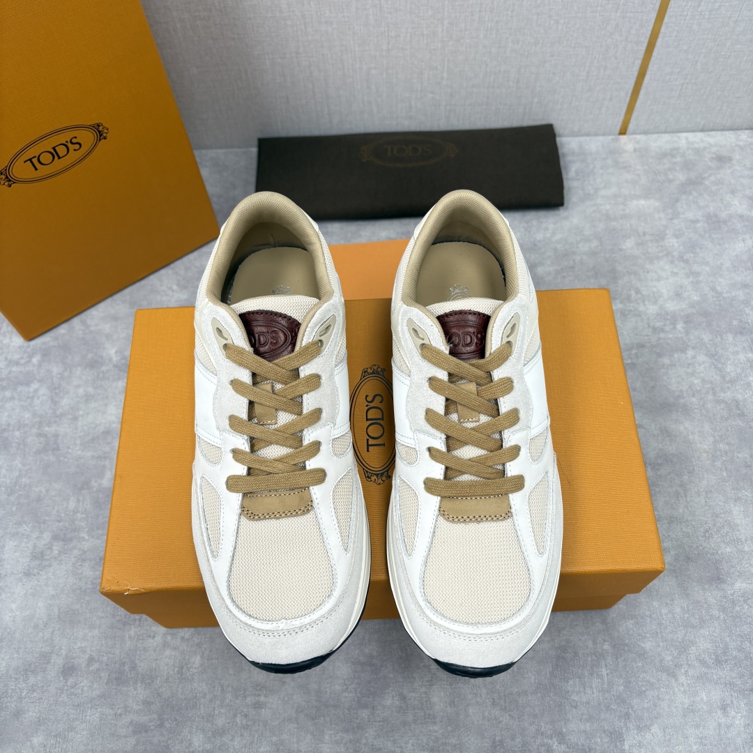 💋💍TOD*S 托德-斯 男士新品休闲运动鞋 官方 7,900 多种材质拼接撞色设计 本款运动休闲鞋糅合