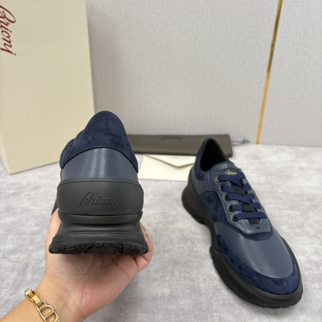 💋💍 Brion* (布里-奥尼) 男士新款休闲运动鞋跑鞋 意式奢华与运动风尚的优雅融合 该品牌于194