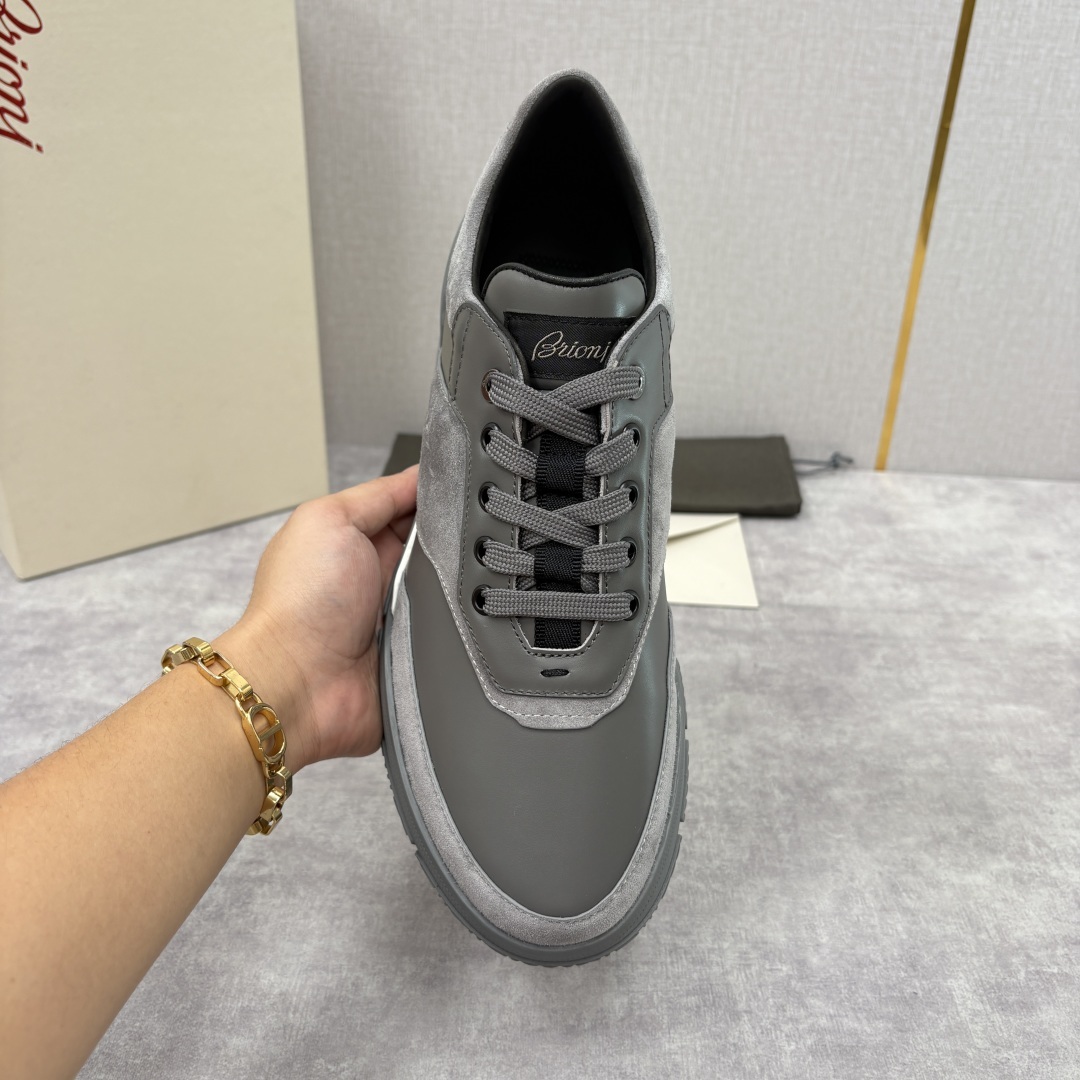 💋💍 Brion* (布里-奥尼) 男士新款休闲运动鞋跑鞋 意式奢华与运动风尚的优雅融合 该品牌于194