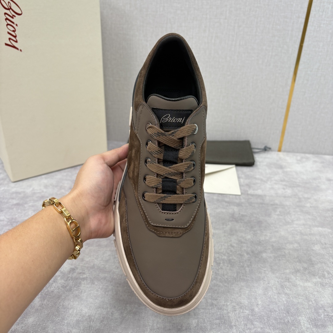 💋💍 Brion* (布里-奥尼) 男士新款休闲运动鞋跑鞋 意式奢华与运动风尚的优雅融合 该品牌于194