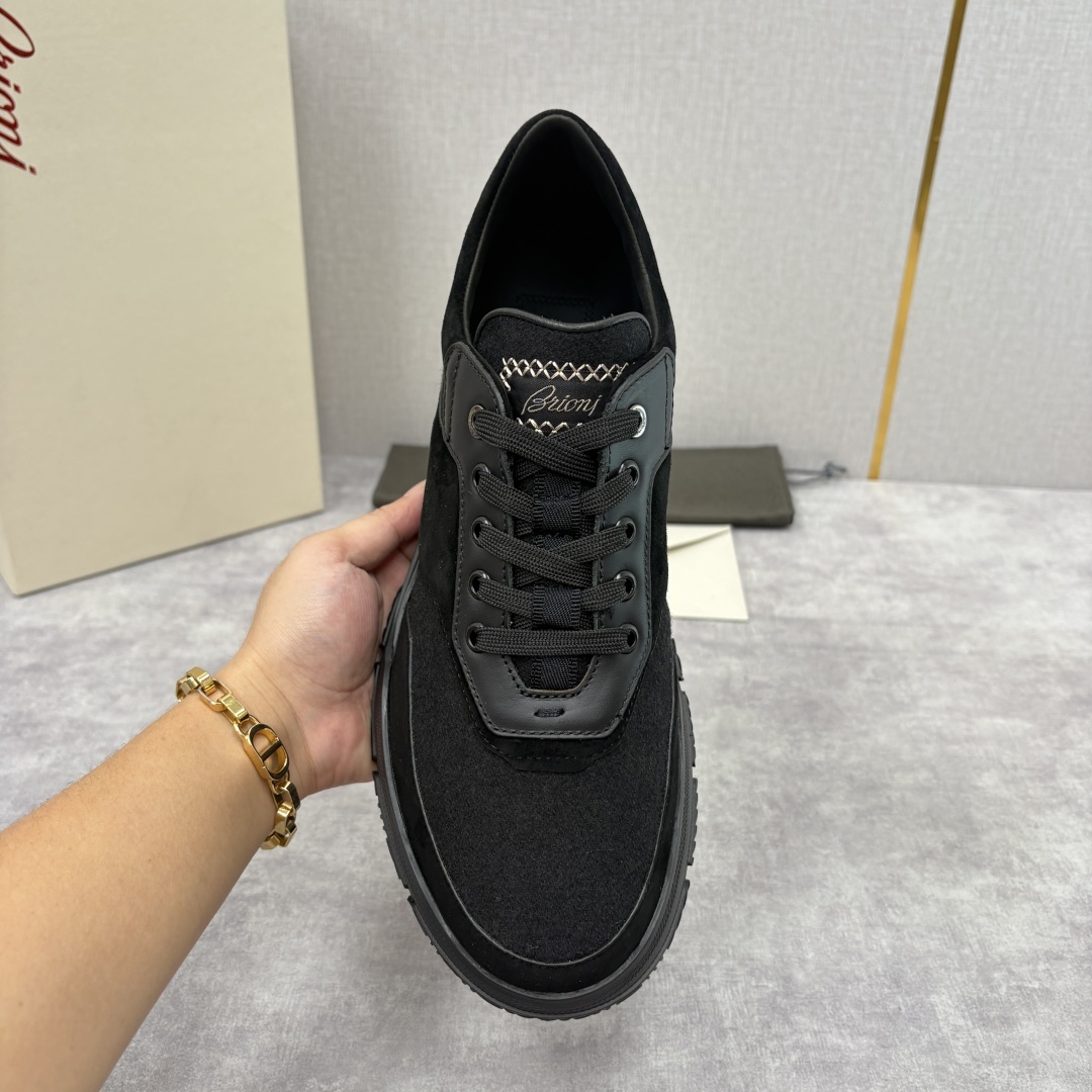 💋💍 Brion* (布里-奥尼) 男士新款休闲运动鞋跑鞋 意式奢华与运动风尚的优雅融合 该品牌于194