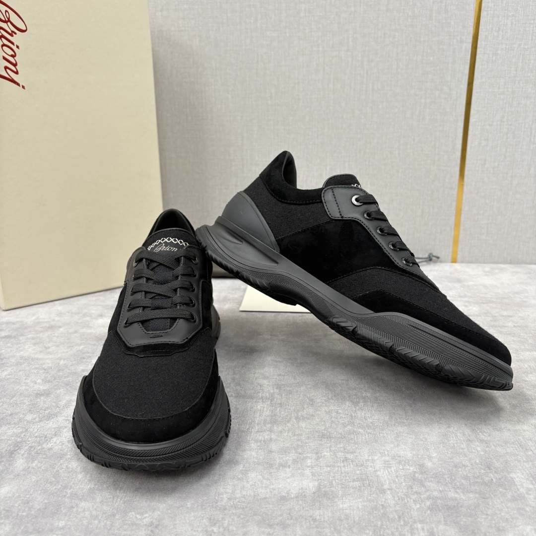 💋💍 Brion* (布里-奥尼) 男士新款休闲运动鞋跑鞋 意式奢华与运动风尚的优雅融合 该品牌于194