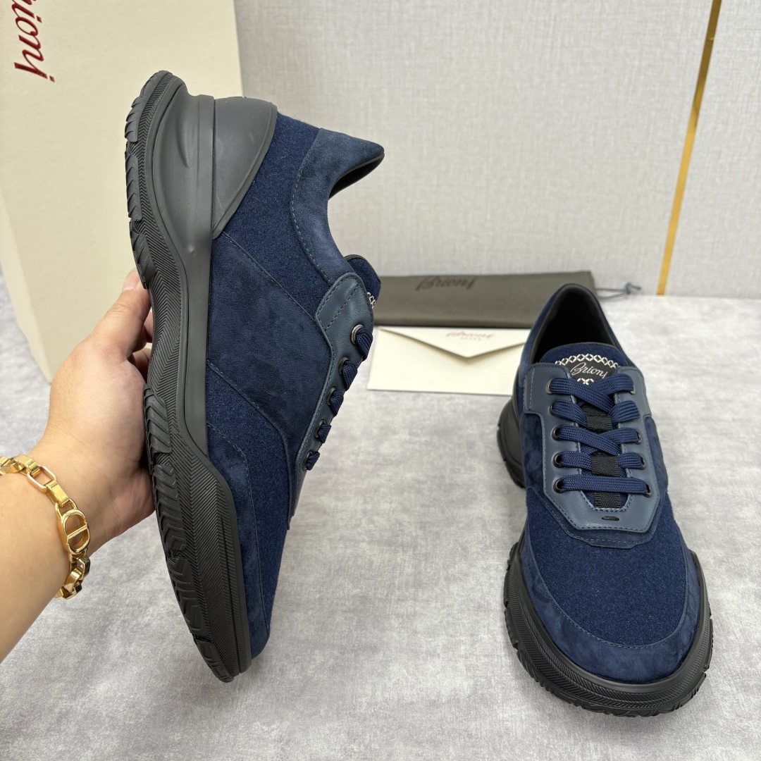 💋💍 Brion* (布里-奥尼) 男士新款休闲运动鞋跑鞋 意式奢华与运动风尚的优雅融合 该品牌于194