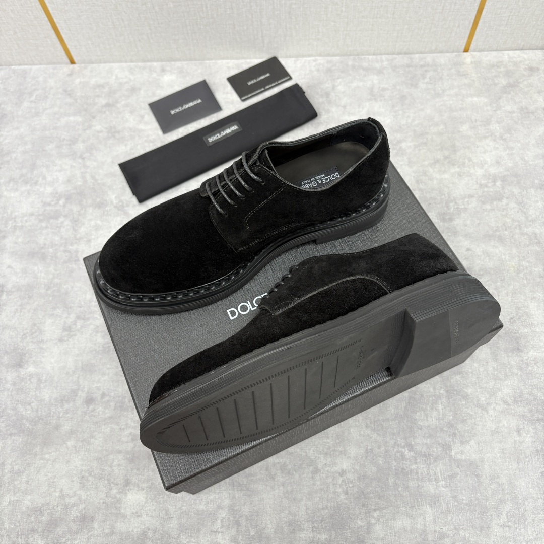 💋💍DG家新品 杜嘉-班纳 Dolce&Gabban* 男士正装鞋厚底鞋皮鞋 以经典德比鞋型为基础，衍生