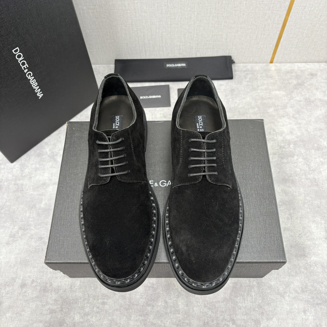 💋💍DG家新品 杜嘉-班纳 Dolce&Gabban* 男士正装鞋厚底鞋皮鞋 以经典德比鞋型为基础，衍生