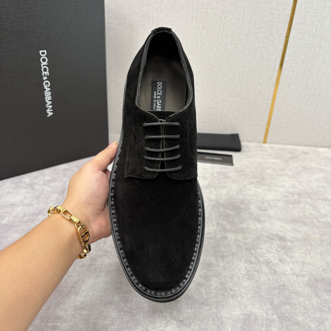 💋💍DG家新品 杜嘉-班纳 Dolce&Gabban* 男士正装鞋厚底鞋皮鞋 以经典德比鞋型为基础，衍生