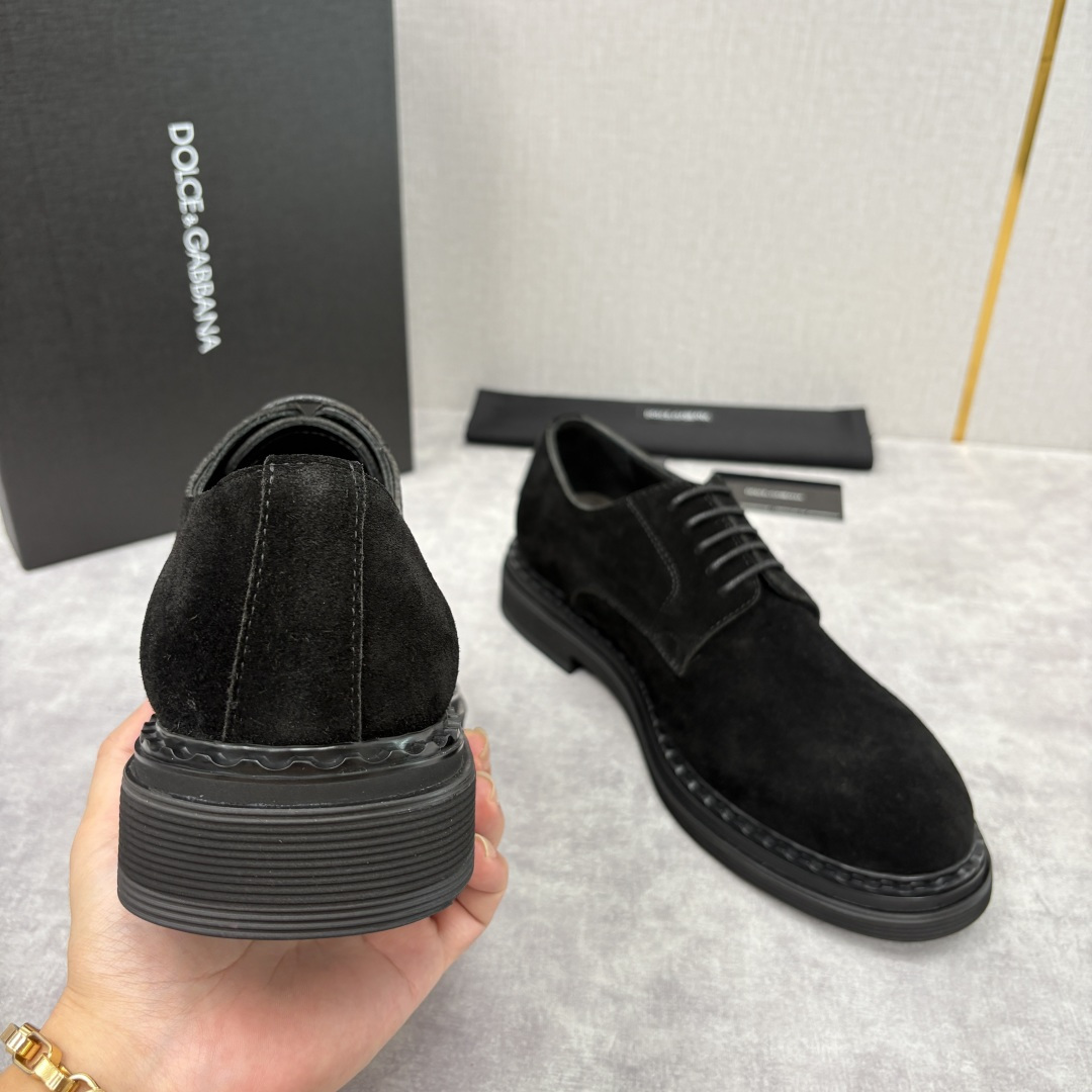 💋💍DG家新品 杜嘉-班纳 Dolce&Gabban* 男士正装鞋厚底鞋皮鞋 以经典德比鞋型为基础，衍生