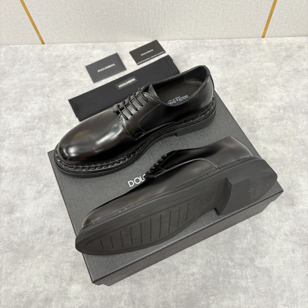 💋💍DG家新品 杜嘉-班纳 Dolce&Gabban* 男士正装鞋厚底鞋皮鞋 以经典德比鞋型为基础，衍生