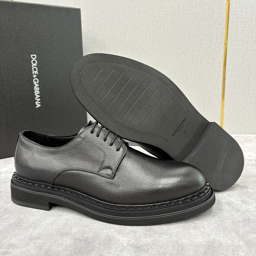 💋💍DG家新品 杜嘉-班纳 Dolce&Gabban* 男士正装鞋厚底鞋皮鞋 以经典德比鞋型为基础，衍生