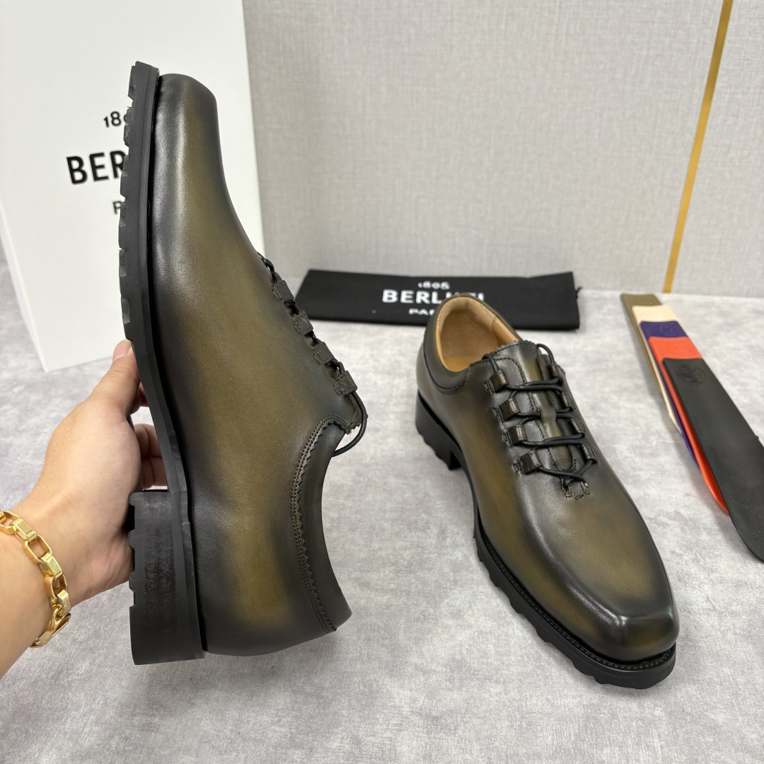 💋💍BERLUT* 布鲁提 special order 专柜定制款牛津鞋 男士正装鞋皮鞋👞 「世界最贵手