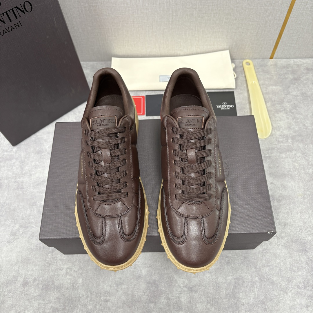 💋💍VT新品 VALENTIN* Garavan* 华伦～ 低帮运动鞋板鞋系列 鞋面采用高品质小牛皮材质