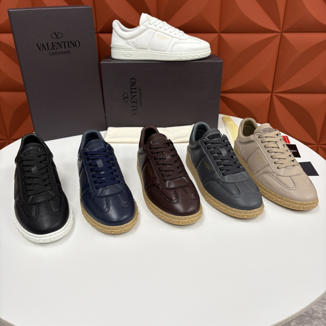 💋💍VT新品 VALENTIN* Garavan* 华伦～ 低帮运动鞋板鞋系列 鞋面采用高品质小牛皮材质