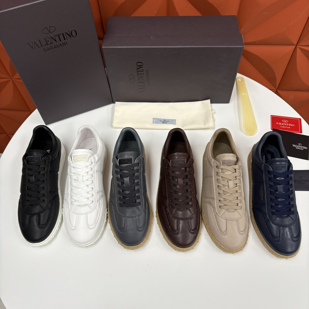 💋💍VT新品 VALENTIN* Garavan* 华伦～ 低帮运动鞋板鞋系列 鞋面采用高品质小牛皮材质