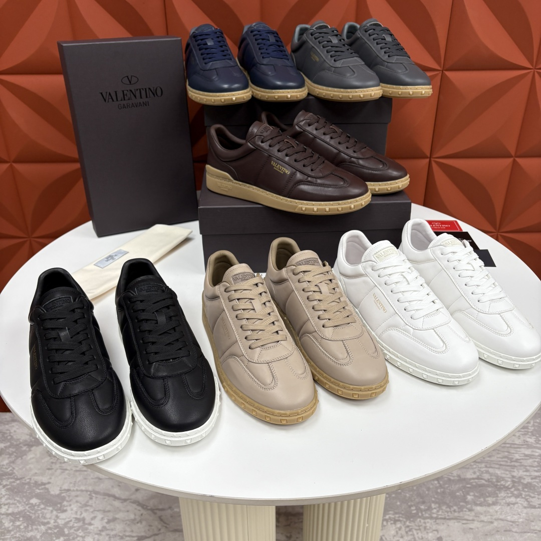💋💍VT新品 VALENTIN* Garavan* 华伦～ 低帮运动鞋板鞋系列 鞋面采用高品质小牛皮材质